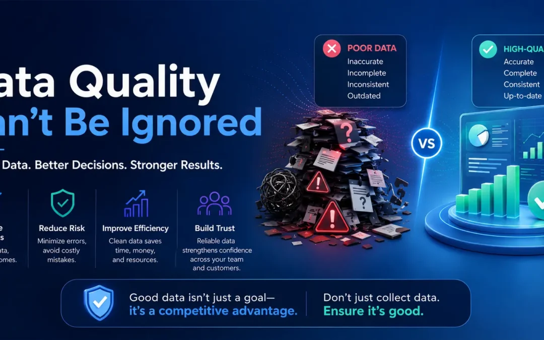  Why Data Quality Can’t Be Ignored